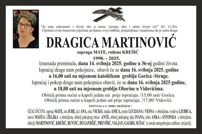 Dragica  Martinović