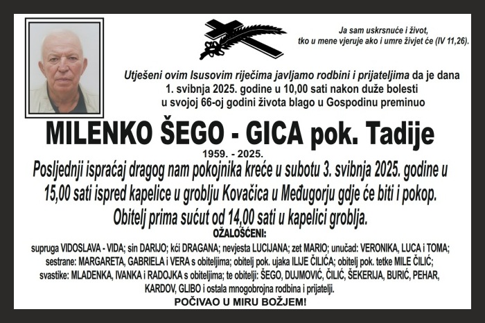Milenko Šego –  Gica
