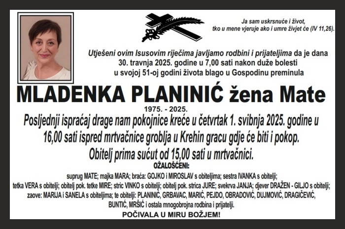 Mladenka  Planinić