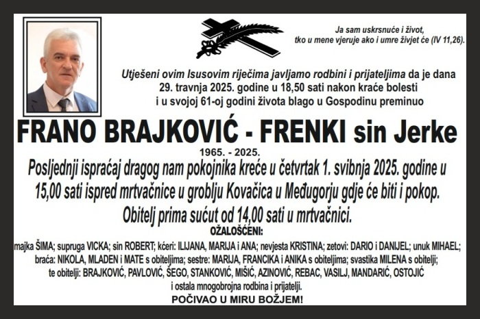 Frano Brajković –  Frenki