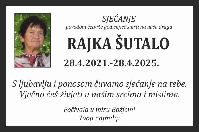 Rajka  Šutalo