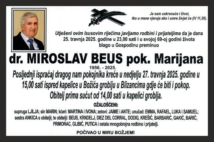 Dr. Miroslav  Beus