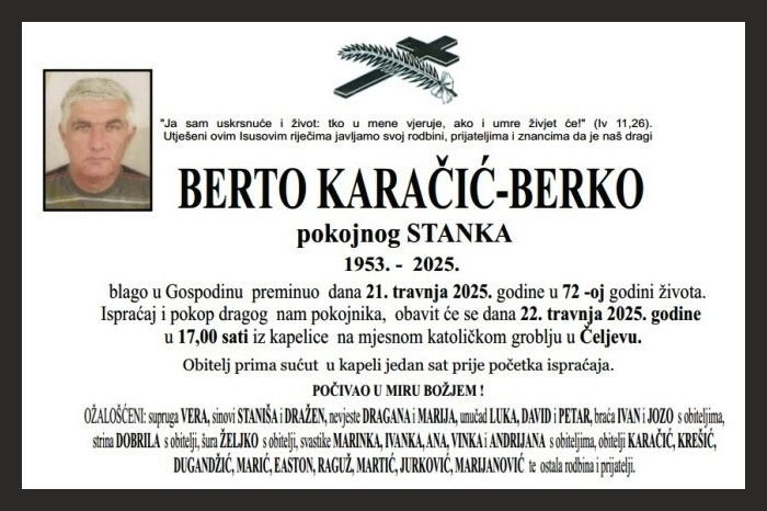 Berto Karačić –  Berko