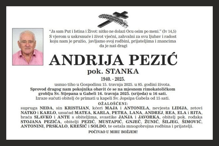 Andrija  Pezić