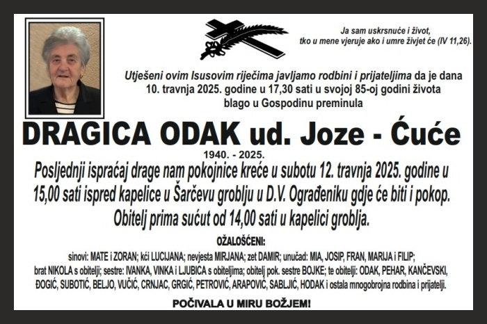 Dragica  Odak