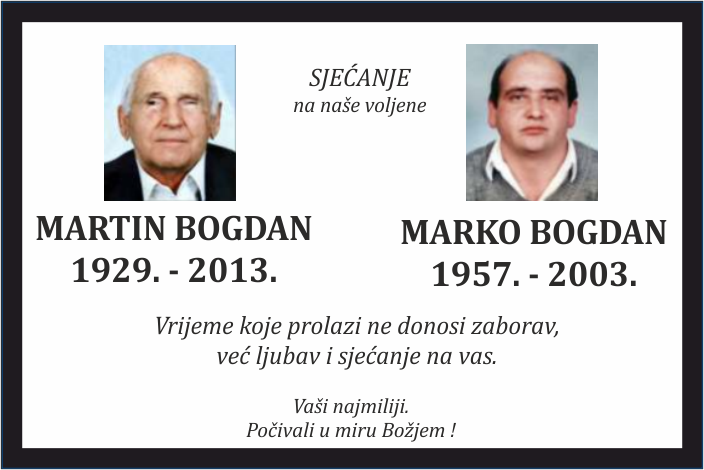 Martin I Marko  Bogdan