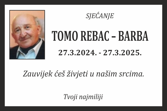 Tomo Rebac –  Barba