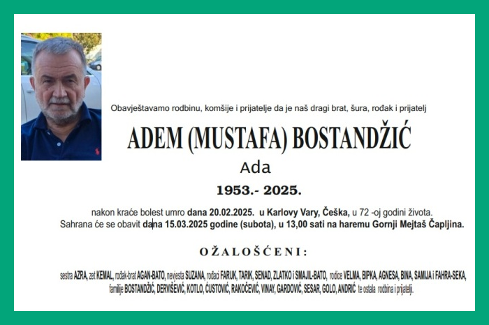 Adem  Bostandžić
