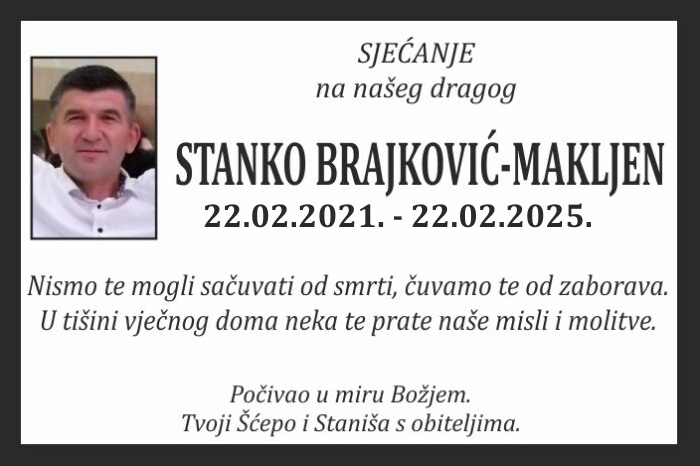 Stanko Brajković –  Makljen