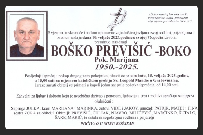 Boško Previšić –  Boko