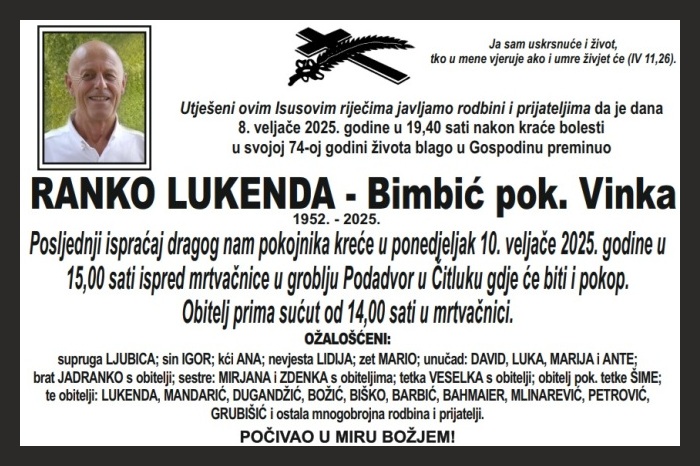 Ranko Lukenda –  Bimbić