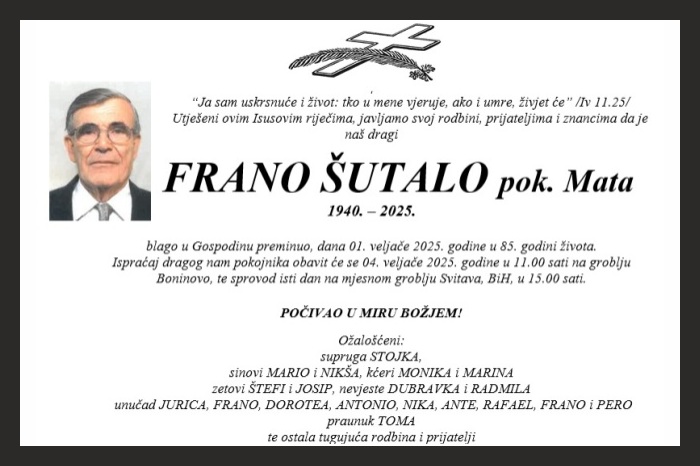 Frano  Šutalo