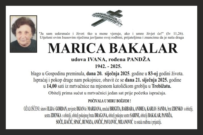 Marica  Bakalar