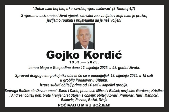 Gojko  Kordić
