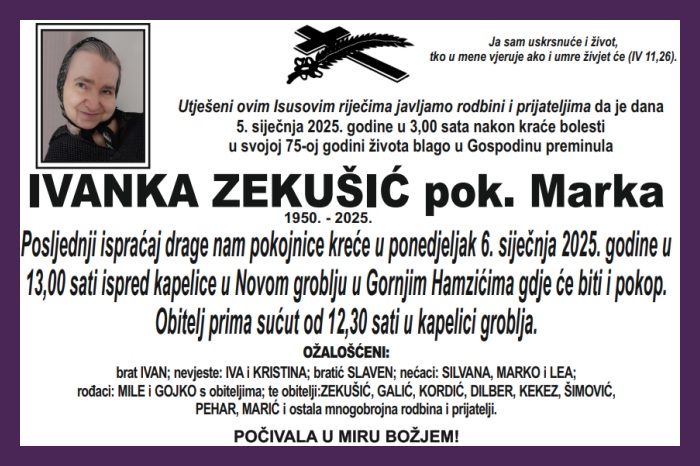 Ivanka  Zekušić