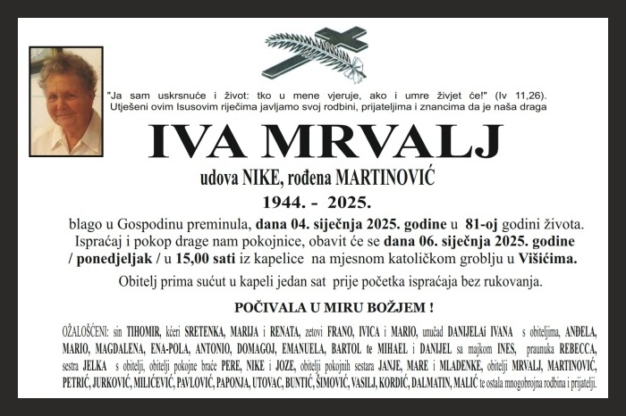 Iva  Mrvalj