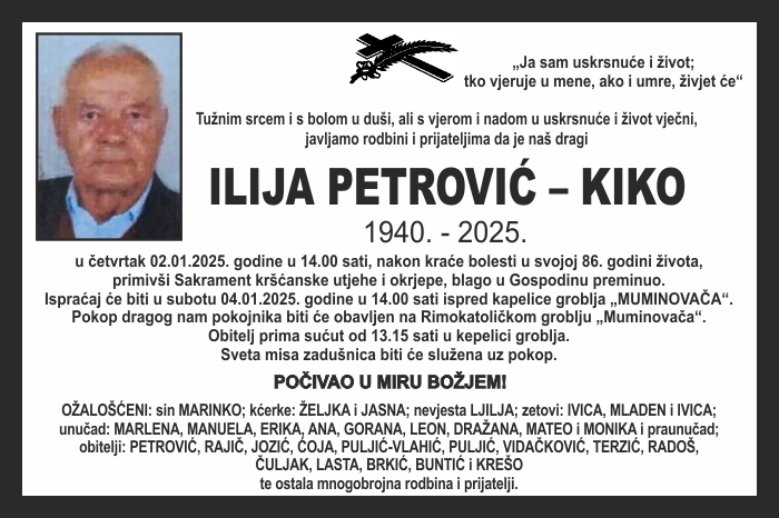 Ilija Petrović –  Kiko