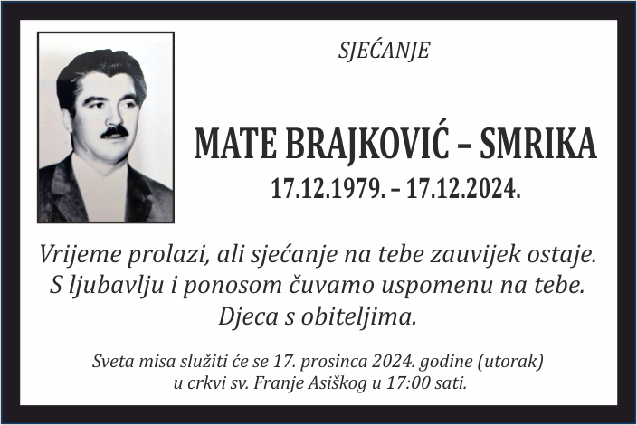 Mate Brajković –  Smrika
