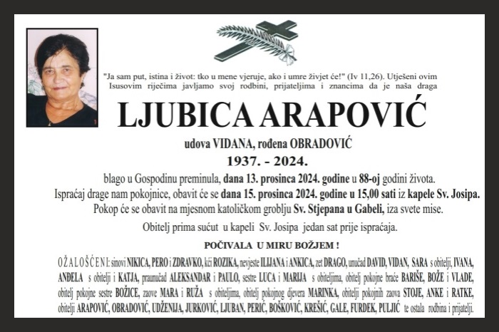 Ljubica  Arapović