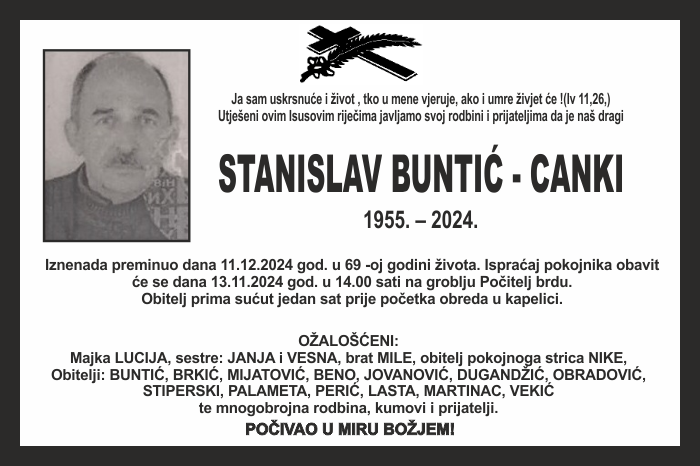 Stanislav Buntić –  Canki