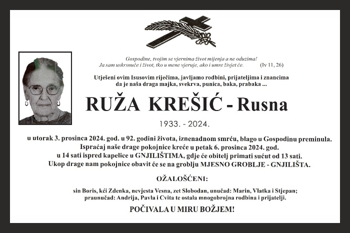 Ruža Krešić –  Rusna