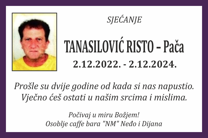 Tanasilović Risto –  Pača