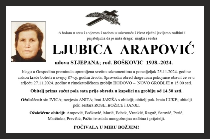 Ljubica  Arapović