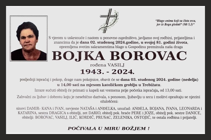 Bojka  Borovac