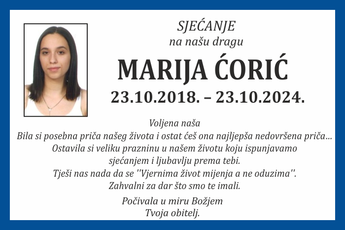 Marija  Ćorić