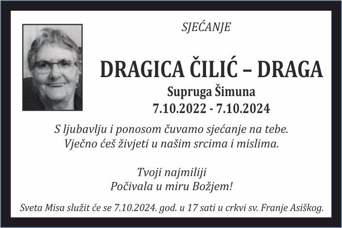 Dragica Čilić –  Draga