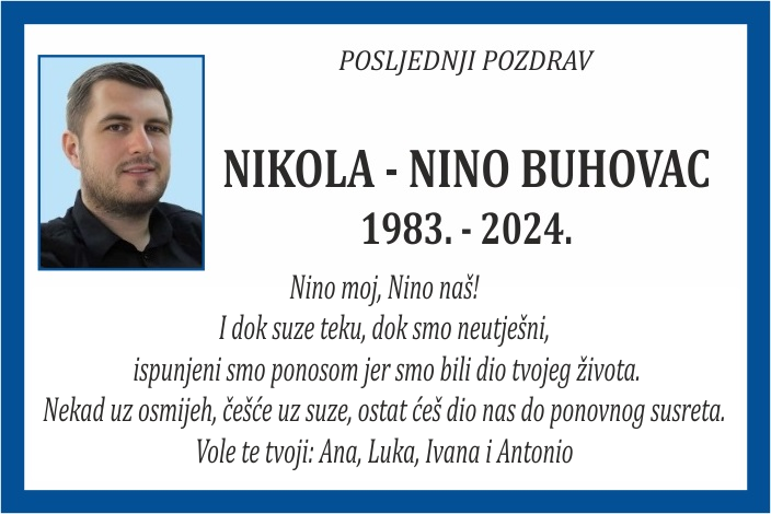 Nikola – Nino  Buhovac
