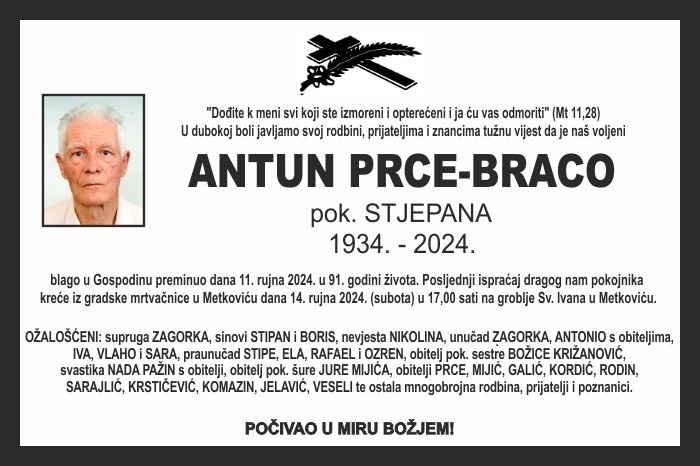 Antun Prce –  Braco