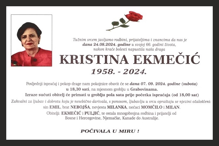 Kristina  Ekmečić
