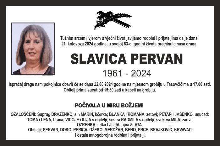Slavica  Pervan