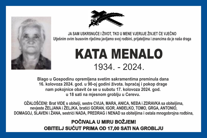 Kata  Menalo