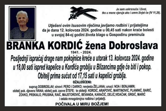 Branka  Kordić