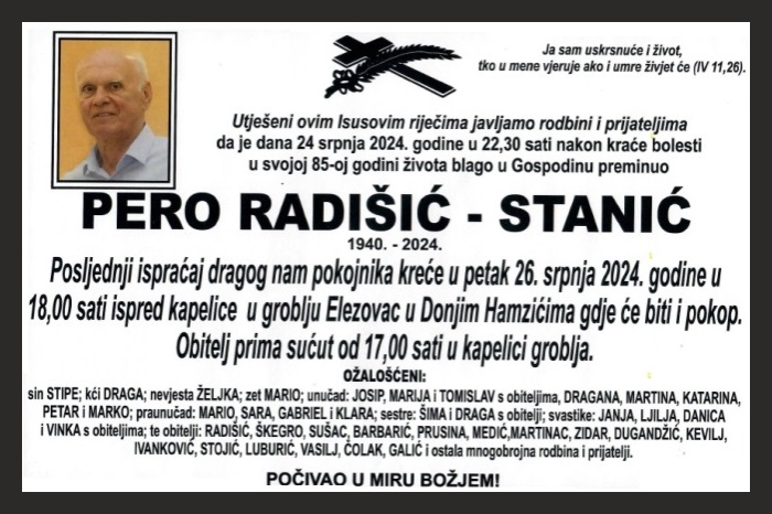 Pero Radišić –  Stanić