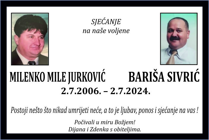 Milenko Mile Jurković – Bariša  Sivrić