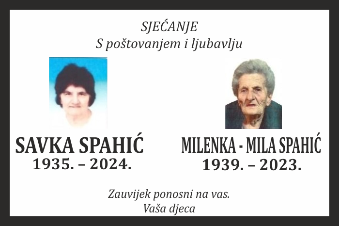Savka I Milenka – Mila  Spahić