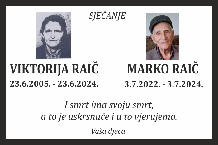 Viktorija I Marko  Raič
