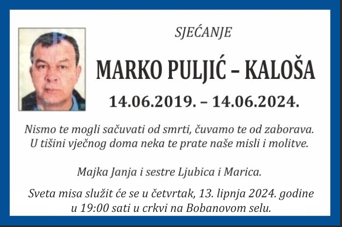 Marko Puljić –  Kaloša