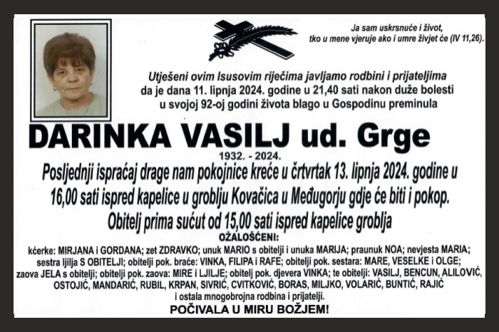 Darinka  Vasilj