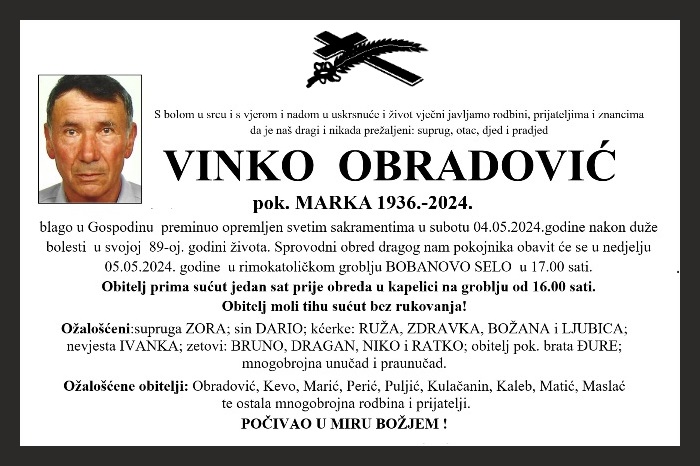 Vinko  Obradović