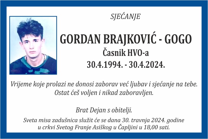 Gordan Brajković –  Gogo