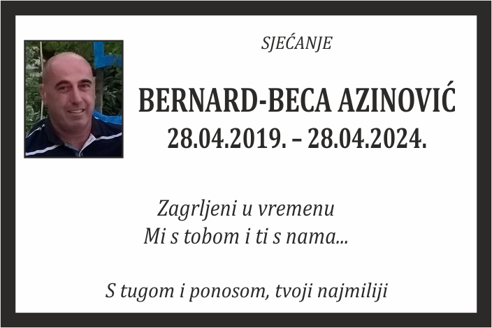 Bernard – Beca  Azinović