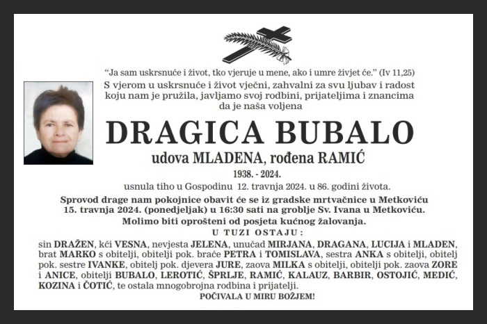 Dragica  Bubalo