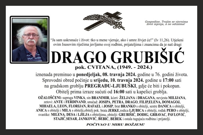 Drago  Grubišić