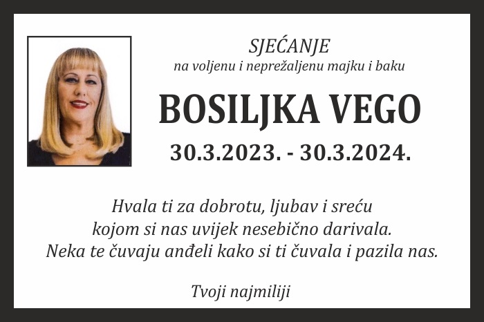 Bosiljka  Vego