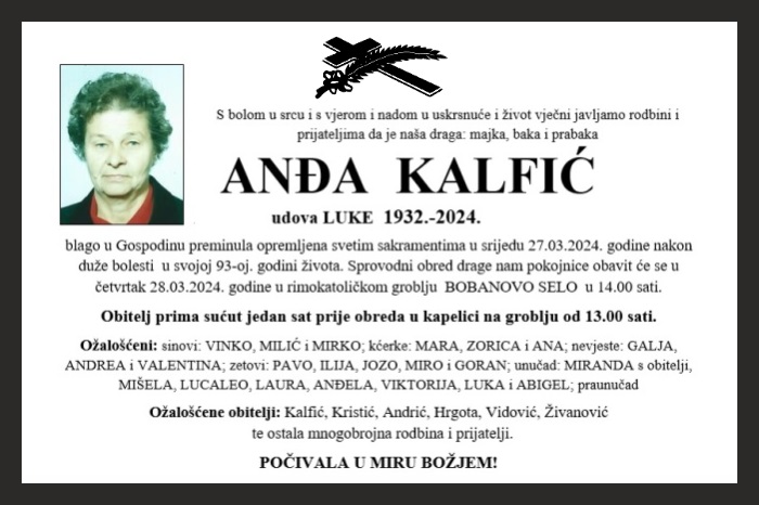 Anđa  Kalfić