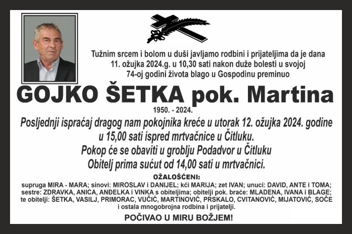 Gojko  Šetka